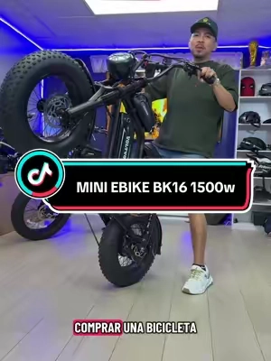 Bk16 Ebike todo terreno 1500w peak #ebike #BacktoSchool #tiktokshopcreatorpicks #bicicletaelectrica #tiktokshopsummersale 