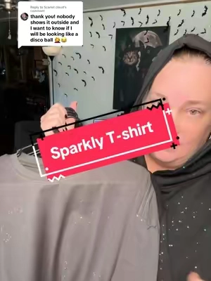 Replying to @Scarlet cloud #Tshirt #Menshirt #SparklyTshirt  