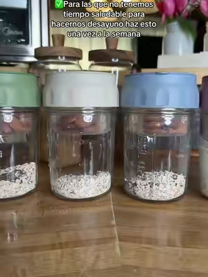 Si es como vas a organizar tus desayunos saludables, toda la semana #blackfriday #tiktokshopcreatorpicks #desayunosaludables #glasscontainer #kitchengadgets 