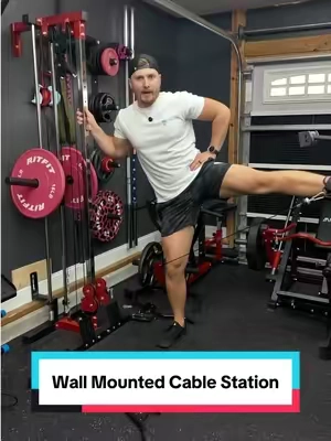18 pulley positions, dual cables, and a wall-mounted design that saves a ton of space. You can hit pulldowns, rows, flyes, curls, triceps, shoulders and more without giving up half your garage. #TikTokShopCreatorPicks #TikTokshopbacktoschool #CableMachine #HomeGym #GarageGym