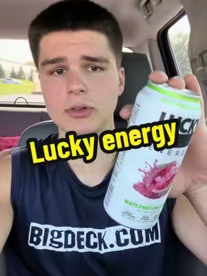 Best flavor yet? #energy #energydrink #energydrinkreview #luckyenergy #zerocalorie  @Lucky Energy 