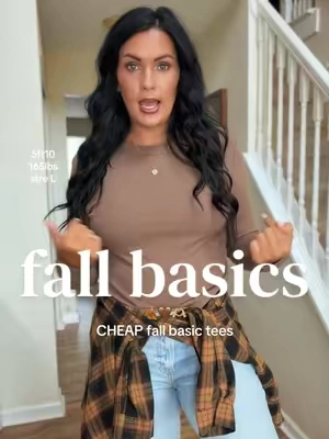 Replying to @Every Day Tonya Rae ❌ 🗝️ these fall basics are a MUST 🤎🍂🫶🏼 and so affordable! #falloutfit #fallfashion #wardrobebasics #fallclothes #fallclothing 