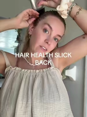 Normal slick back ❌ hair health slick back ✅ #slickback #epais #epaishairampoule #hairampoule #koreanhaircare 