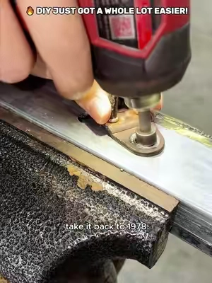 It locks tight like a metal sandwich. It grips both sides of thin metal firmly, making permanent factory-strength threads rock solid. #DIYTools #RivetNutKit #AutoDIY #MetalWorking #GarageTools