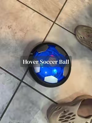 Soccer practice doesn’t have to stop when they come inside ⚽️🏠 Such a fun after-school activity! #HoverSoccer #IndoorKidsActivities #BackToSchool #SoccerKids #KidsToys
