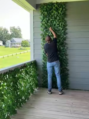 Decorative fence design! #decor #decorations #yardwork #tiktokmademebuyit #gardening  