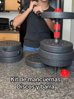 #Dumbbells #adjustabledumbbells #mancuernas #mancuernasajustables  #gymencasa 