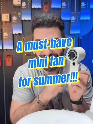 It’s compact yet powerful, and features two modes—so you won't have to worry about heatstroke this summer.#MAGICJOHN #foryoupage❤️❤️ #losangeles #tiktokmademebuyit #tiktokshopsummersale 