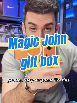 This three-in-one gift set from Magic John includes two tempered glass screen protectors, a phone case, and a charger – it's the perfect gift! #MAGICJOHN #foryoupage❤️❤️ #losangeles #TikTokShopSummerSale  