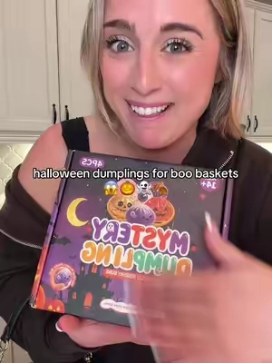 Halloween dumplings!!🍂 #boobasket #dumplings 