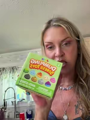 They must of knew I like Green too anyway you can get you some squishy dumplings too link down there in the corner ##tiktokshop##squish##dumplings