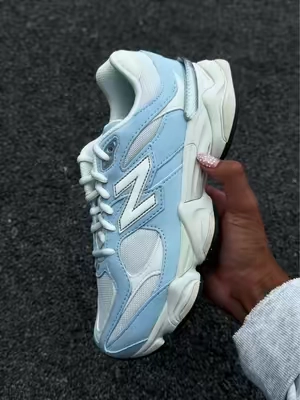 Look at how cute this blue color is 🤩 #fyp #newbalance #blowthisup #shopping #back2school 