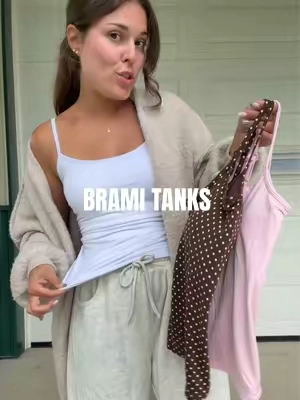 The PERFECT basic tanks!! #klassynetwork #builtinbra #basictank #brami #camitop 