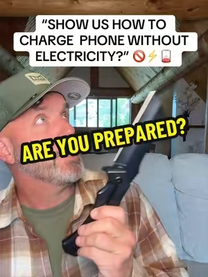 Your power goes out… now what? Will you be prepared?  Learn how to charge your phone without power.  #nogridsurvivalprojects #preparedness #survivaltips #prepper #emergencypreparedness 