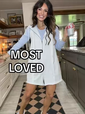 @TanmingFashion This romper makes the perfect fall transition piece! 
