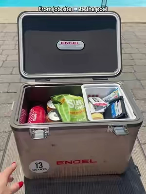 These @ENGEL coolers go everywhere with us! #engelcoolers #engel #summercooler #TikTokCreatorSearchInsightsIncentive #lunchboxcooler 