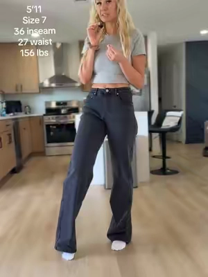 I cannot get over these jeans!!! 🤤 #tallfashion #denim #jeans #tall #longpants 