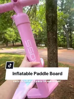 If you’re looking for a beginner-friendly inflatable paddle board, this 10’6” paddleboard is lightweight, stable, easy to carry and quick to inflate. We own three ATPross boards now - two 12-foot boards and this 10’6” - and we’ve been really impressed with the quality. 💕🏄‍♀️ #paddleboard #inflatablepaddleboard #standuppaddleboard #beginnerpaddleboard #paddleboarding   