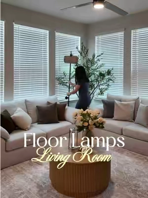Lámpara de piso bohemia @DemilareOfficial #floorlamps #lamparadepiso #livingroomdecor 