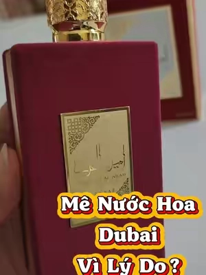 Chai nước hoa đáng mua thử, nhanh kẻo hết. #lattafapefume#nuochoadubai#nuochoanu#minhnguyen 
