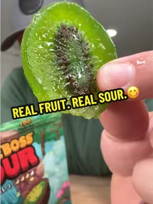Sour candy that actually makes you pucker 😝 #SourCandy #WatermelonKiwi #CandyLovers #SourCandyChallenge #TikTokShopCreatorPicks 