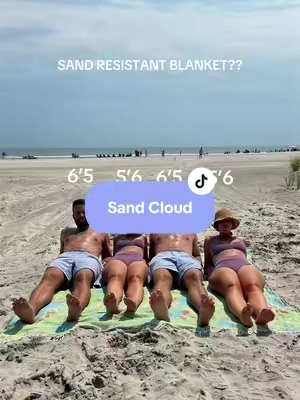 8 sitting adults can fit too #sandcloud 