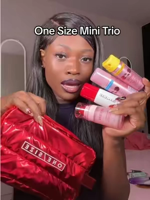 One Size Beauty Mini Trio #onesizebeauty #onesizesettingspray #settingspray 
