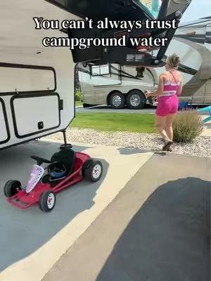Your RV water system deserves an upgrade. #rvlife #fulltimervliving #rvaccessories #rvmusthaves 