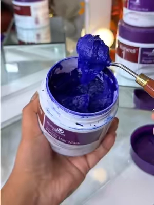 Mascarilla morada para mantener los rubios y cenizos ✨👱🏻‍♀️ #blondehair #karseellhairmask #karseell #tiktokshopcreatorpicks #TikTokshopbacktoschool 