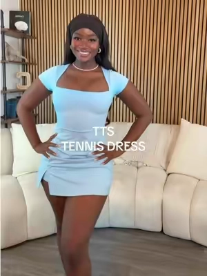 Very cutesy tennis dress 😍😍😍🫶🏾 #halara #tennisdress