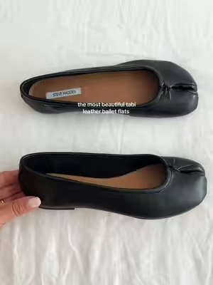 the fashion girls get it #tabis #tabishoes #tabiflats #stevemadden 