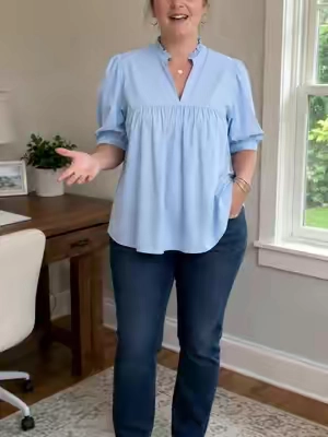 #shirt #puff #fall #sleeves 