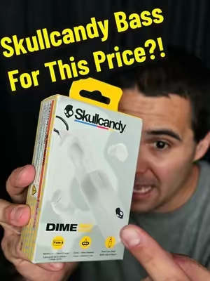Skullcandy bass over A day battery and hard case this affordable?! #earbuds #audio #headphones #backtoschool #TikTokshopbacktoschool 