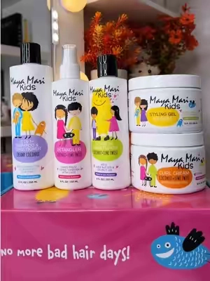 Maya Mari Kids 5 Piece #kidshair #haircareroutine #mayamari #TikTokshopbacktoschool #tiktokshopcreatorpicks 