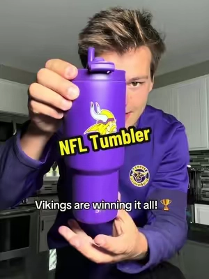 Yep I’ll take the Vikings! #simplemodern #tumbler #nfltumbler #CapCut 