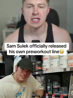 Sam is now in the supplement world #workout #samsulek #gym #lifting #fyp 