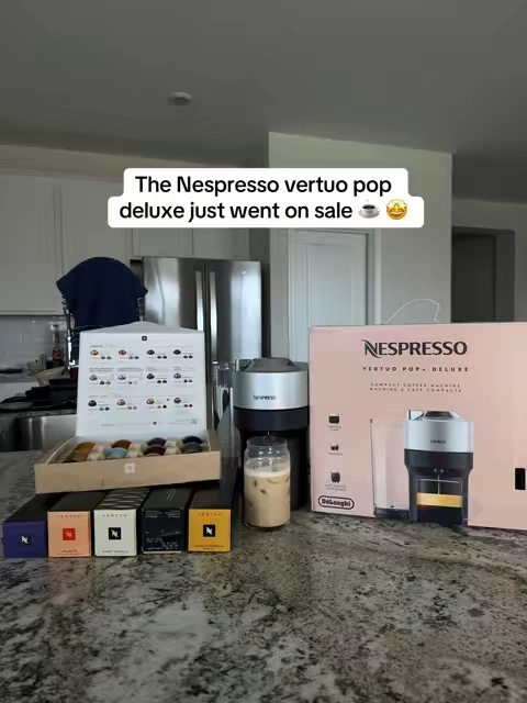 I couldn’t say no to this big of a sale.. #nespresso #nespressovertuopop #nespressomachine #coffeemachine #kitchenfinds 