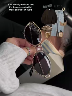 basic pieces + accessories 🫶🏻#diff #diffeyewear #sunnies 