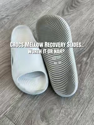 Best slides for hooping or chillin on a budget  #crocs #recoveryslides #mensshoes 