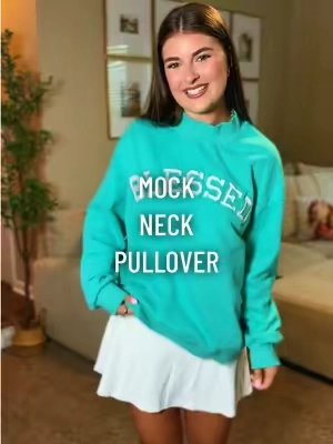 The cutest mock neck that’s actually affordable 👏🏼👏🏼👏🏼 #mockneck #trendyfashion #pullover #fallfashion 
