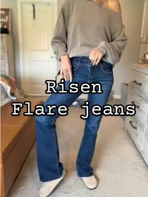 For my skinny jean girls  #denim #risenjeans #womensjeans #flarejeans  @Wild Oak Boutique 