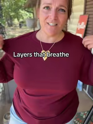 Long sleeve layers that look and feel great. Soft and smooth.  #falldealsforyoudays #plussize #longsleeve #fallfit #layering 