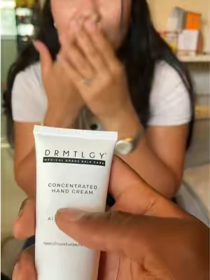 Night and day difference 😳 @DRMTLGY #handcream #tiktokshopcreatorpicks 