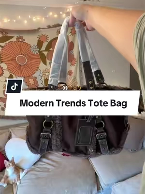 I’m totaIIy obsessed with the furrrr 🐻✨🤎 #moderntrends #totebag #cutetotebag #dollskill #dollskillbag 