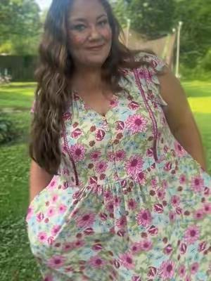 I’m in the size 2x & it is true to size. #plussize #plussizefashion #plussizedress #dress #dresses 