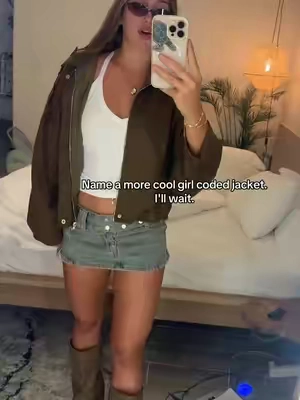 Every girl needs this suede jacket for fall