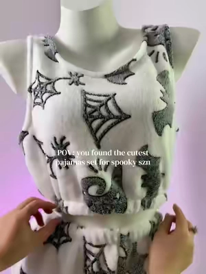 Spooky season!!!! 🎃👻 Love these glow in dark pajamas sets>> #pajamas #pajamaset #halloween #ghost #spooky