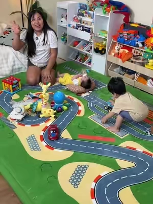 ¡Esta alfombra de juego ha sido la mejor compra tanto para mi hijo pequeño como para mi bebe! #summervibes #playmat #playmatforkids #babyplaymat #tiktokshopcreatorpicks @PapaMat Inc 