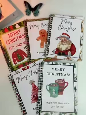 #giftideasforfriends #giftguide  #giftcards #giftcardholder #giftcardbook