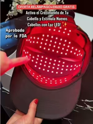 El gorro LED RIKI 🧢no es solo estilo es ciencia. Terapia de luz clínicamente comprobada para apoyar un cuero cabelludo más saludable y un cabello más lleno y fuerte... mientras te ves como el mejor detalle de tu outfit RIKI LED Therapy Hat - Hair Growth with Targeted Red Light Wavelengths, Lightweight & Comfortable Design for Enhanced Hair Health #TikTokshopbacktoschool 